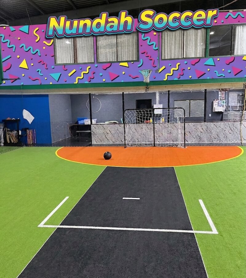 Indoor soccer at Nundah